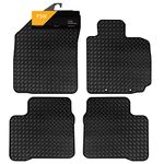 FSW - Tailored Car Mats - Swift 2017-Onwards - HEAVY DUTY 3mm Rubber Matting - Anti Slip Mat - Waterproof, Non Slip Car Floor Mat, Fitted with Clips & Anti Slip Backing - 4 Rubber Floor Mat Set