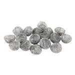 MILISTEN 100pc Stainless Steel Tobacco Pipe Screen Ball Pipe Screen Filters Mesh Ball Filter Tobacco Pipes Accessory