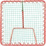 ND Sports Catch Response Trainer Cricket Rebounder Adjustable Angel Practice Net, 100 x 100 cm Size