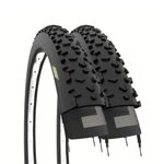 Ecovelò TASSELLATI Tires 29 x 2.25 (57-622) MTB 29", 2 COVERS Unisex Adult, Black, One Size