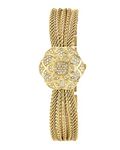 Anne Klein Women's AK/1046CHCV Swarovski Crystal Accented Watch