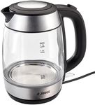 Judge JEA93 Glass Kettle, 1.7L Jug Capacity, 2200W Concealed Heating Element, Water Level Indicator in Gift Box – 2 Year Guarantee
