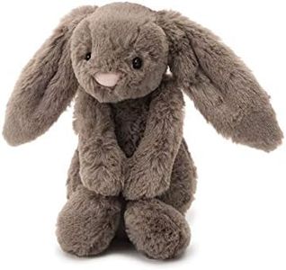 Jelly Cat- Petit Lapin Trufa Marron foncé 20 cm (JELLYCAT BASS6BTR)