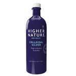 Higher Nature - Colloidal Silver - Purified Water - High-Grade Silver - Gluten Free - Vegetarian & Vegan - 200ml
