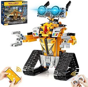Sillbird Robot Building Kit for Kids Ages 8-12, Remote & APP Controlled DIY STEM Projects Science Learning Educational Building Blocks Toys Gifts for Boys Girls Ages 7 8 9-15 (468 Pcs)