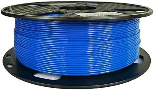 Easy Print Blue PETG Filament 1.75mm 1KG 3D Printing Filament 2.2lbs Spool 3D Printer Material CC3D Fit Most FDM Printer Blue Color