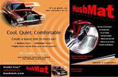 HushMat 10401 Ultra Silver Foil Floor Kit with Damping Pad - 20 Piece