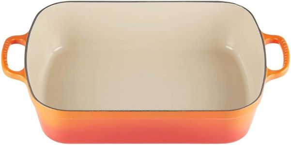 Le Creuset Cast Iron Roasting Dish 37cm – Volcanic Orange
