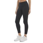 Danskin Women's Double Brushed 7/8 Legging, Black Salt, Medium