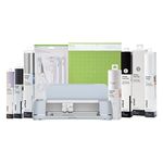 Cricut Maker 3 Essential Bundle Includes-Vinyl Permanent Black,White & Silver,Holographic Iron On,Iron-On Heat-Transfer Vinyl,SMRT Io 33X91Cm 1 Sheet,Transfer Tape,Basic Tool Set & standard grip Mats