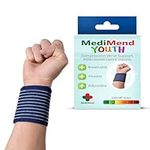 Wrist Support for Kids & Teens - Wrist Brace Wrap for Sprained & Strained Wrists – Adjustable Injury Recovery & Compression Fit - Gymnastics/Football/Hocky/Running/Repetitive Strain/Golf/Netball