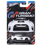 Hot Wheels Gran Turismo- 2017 Nissan GT-R R35 Ages 3 and Up (White)