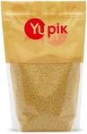 Yupik Millet Seeds, Hulled, 1 kg, Kosher, Non-GMO, Vegan, Raw, Salt-Free, Plant-Based Protein, Source of Fiber & Iron, Ideal for Recipes, Side Dishes, Salads & More