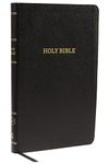 KJV, Thinline Reference Bible, Bonded Leather, Black, Red Letter, Comfort Print: Holy Bible, King James Version