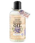 CLARK'S Butcher Block Oil (12 Oz) | Food-Grade Cutting Board Mineral Oil & Conditioner | Chef - Woodworker - Restaurant Gallon Size (Rosemary Lavender Scent, 12 Oz)