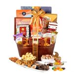 Broadway Basketeers Condolences Gourmet Chocolate | Basket, Kosher Sympathy Food | Baskets for Delivery, Perfect Care Package Box or Assorted Snacks | for Bereavement, Loss, Funeral, or Shiva