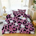 Axihzcv Cute Cartoon Bedding Set Tw