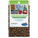 Hummingbird Nectar Wildflower Seeds Bulk Open-Pollinated Wildflower Seed Mix Packet, Non-GMO, No Fillers, Annual, Perennial Wildflower Seeds Year Round Planting - 1 oz