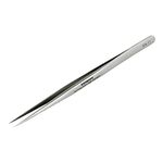 Precision Tweezers, Stainless Steel Pointed Tweezers for Craft, Electronics, Soldering, Experimental Work, Jewelry-Making, Non-Magnetic Industrial Tweezers by TOWOT