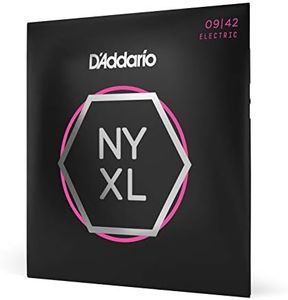 D'Addario NYXL0942 Nickel Plated Electric Guitar Strings, Extra Light