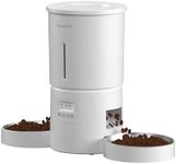 Dual Automatic Cat Feeder 2 Cats,6 