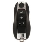 SAZ DEKOR Keyless Entry Remote 3 Button Car Key Fob Control Replacement for Porsche