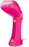 Conair Handheld Garment Steamer for Clothes - Power Steam: Small Size, Big Power - Great for Home, Office, or Travel with Dual Voltage for Worldwide Use, Pink