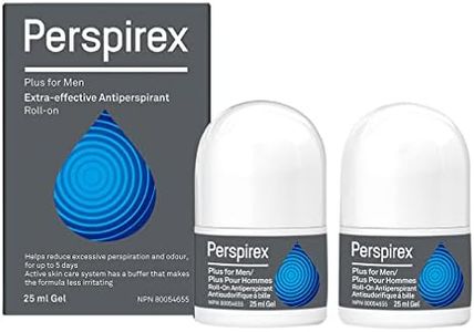 Perspirex Plus Men Antiperspirant – Clinical Strength Deodorant for Men with Excessive Sweating (2-Pack)