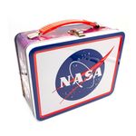 Aquarius NASA Logo Tin Fun Box