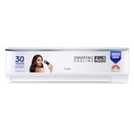 Cruise 1 Ton 5 Star Inverter Split AC with PM2.5 Air Filtration (100% Copper, Convertible 4-in-1, 4 Way Swing, Fast Cooling & Energy Saving, Anti-Rust Tech, 2025 Model, CWCVBL-VP3F125, White)