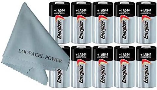 10 Energizer 4LR44 6 Volt Batteries