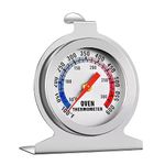 Oven Thermometer, Stainless Steel, 100-600°F Temperature Range, Kitchen Cooking Monitor