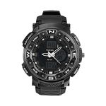 Fastrack Anadigi Black Dial Plastic Strap Unisex Analog Digital Watch-38076PP01W/NT38076PP01W
