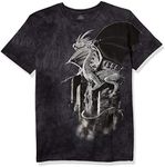 The Mountain Men's Silver Dragon T-Shirt, Black, Small