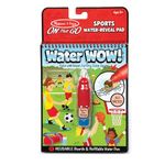 Melissa & Doug 3+ years On The Go Water Wow! Reusable Water-Reveal Coloring Activity Pad - Sports,Multicolor