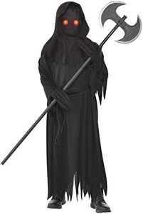 amscan Glaring Reaper, 8 - 10 ans, Noir