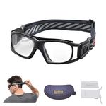 SooGree Sport Glasses for Men Women Basketball Football Sport Goggles Anti Fog Shock Collision Wearable Glasses