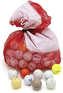 100 Hit-Away Used Golf Balls Bulk - Recycled Practice & Range