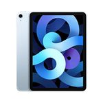 Apple 2020 iPad Air with A14 Bionic chip (10.9-inch/27.69 cm, Wi-Fi + Cellular, 64GB) - Sky Blue (4th Generation)