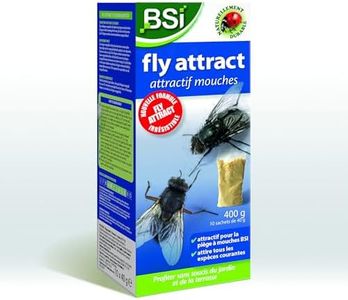 BSI - Attractif Mouches - Fly Attract - Naturel - 10 récharges pour Piège à Mouches
