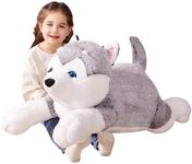 IKASA Giant Husky Stuffed Animal Pl