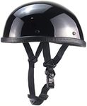 Beanie Motorcycle Half Helmet, DOT 