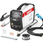 ANDELI MIG Welder, 200Apm 110V/220V Dual Voltage GAS MIG/FLUX MIG/Lift Tig/Stick 4-In-1 Multiprocess MIG Welder, Gas Gasless MIG Welding Machine MIG-270 LED