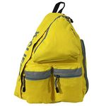 K-Cliffs Water-Resistant Sling Backpack | Safety Retro-Reflective Strip | Yellow