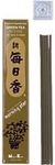 Green Tea Morning Star Japanese Incense by Nippon Kodo - 50 Sticks Plus Ceramic Holder