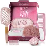 Lily England Self-Care Beauty Gift Set for Women - 7 Luxury Gifts for Women - Spa Gifts for Mom, Sister and Girls - Relaxing Womens Gift Idea