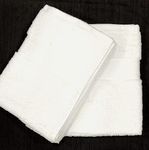 Bombay Dyeing Santino 2-Piece 550 GSM Cotton Hand Towel Set - White