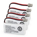 BT-1021 BT-1016 BT-1008 BT-1025 Handset Battery BBTG0847001 BBTG0798001 Compatible with Uniden BT1021 BT1008 BT1016 BT1025 Empire CPH-515B Cordless Phone(4 Pack)