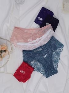 Womens Underwear Highly Elastic Lace Panties Comfortable 6 Pack Large