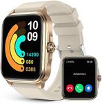 EGQINR Smartwatch Chiamate Bluetooth, Smartwatch Full Touch HD da 1,91" 320 * 386, Orologio Fitness con Monitor METT/Temperatura, Smartwatch Impermeabile IP67 Compatibile con Android e iOS